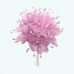 3"  Silk Flower with Pearl 6X12 | Pink